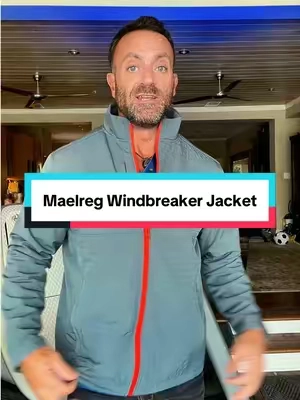 This MAELREG men’s golf windbreaker jacket is lightweight, comfortable, and designed for easy movement when the wind starts picking up. The athletic fit gives it a clean look without adding unnecessary bulk, making it an easy layer over a polo or T-shirt. Great for golfing, traveling, walking, or everyday wear when you just need a little extra protection from the weather. #mensjacket #windbreaker #golfwear #mensstyle #mensfashion 
