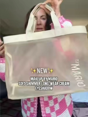 Only here and while supplies last! Pick two shades of the new SOFT SHIMMER LONG-WEAR CREAM EYESHADOWS from @Makeup By Mario and get this beach tote bag! These soft shimmer shadows are so perfect for Fall and the holidays, just the right amount of shimmer and so blurring on the lids! #makeupbymario #makeupbymariocreameyeshadow #shimmereyeshadow #shimmeryeyeshadow #creameyeshadow 