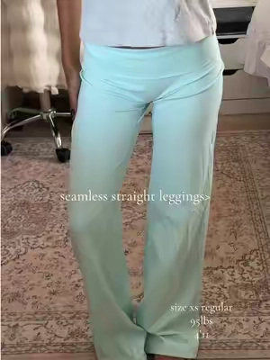 light blue color! linked multiple options too! 🩵✨ #leggings #gymgirl #TikTokshopbacktoschool #backtoschool #tiktokshopcreatorpicks 