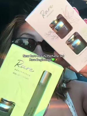 New rare beginnings pertume!!  @Rare Beauty #rarebeauty #rarebeautyperfume #rarebeginnings #giftforher #stockingstuffer