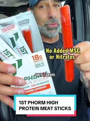 1st Phorm High Protein Meat Sticks #1stphorm #proteinsnack #highproteinsnacks #highproteinlowcarb #gymbros 