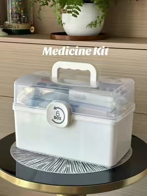 Dorm essential for every college parent. 2AM sick? This kit has them covered. 🩹 #collegeparents #medicinekit #collegeessentials #organization #TikTokshopbacktoschool 