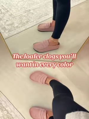 Now that I’ve tried these loafer clogs, I want every color! @EVELLYHOOTD US #loafersforwomen #loafermules #sliponshoesforwomen #lookforless #TikTokshopbacktoschool 