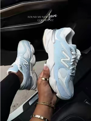🩵 @Fly Kicks #flykicks #newbalance9060 #sneakercollection #sneakergirl 