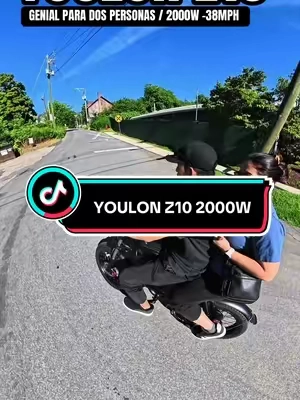 YOLON Z10: 2000W Power Reveal #youlonz10 #ebike #BacktoSchool #tiktokshopcreatorpicks #creatorsearchinsights 