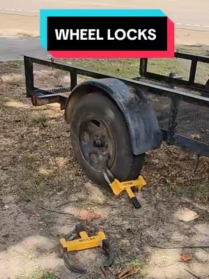 VEVOR 2 PACK WHEEL LOCK, TIRE CLAMP, WHEEL CLAMP, ADJUSTABLE, THEFT DETURENT SYSTEM FOR TRAILER, SMALL TRUCKS, CARS. #wheellock #wheelclamp #backtoschool #tiktokshopcreatorpicks #vevor @Haidee_Collab @CreatorCollab_Mabel @VEVOR Store 