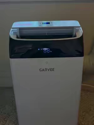Garvee 14000 BTU Ultra-Quiet & Energy Efficient Portable Air Conditioner, 3-in-1 Cooling Dehumidifier & Fan Combo, Covers Up to 750 Sq.Ft, with Remote Control, 24H Timer & Window Kit, Ideal for Bedroom Home Use