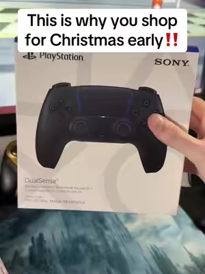 I always shop months before the holidays #holidayshopping #ps5 #qvc #ps5controller #duelsense 