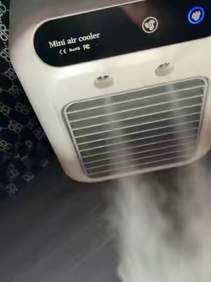 Gracias a este mini aire acondicionado ya no paso más calor en verano#minicoolers #miniaircooler #coolingfan #minicoolingfan #summervibes
