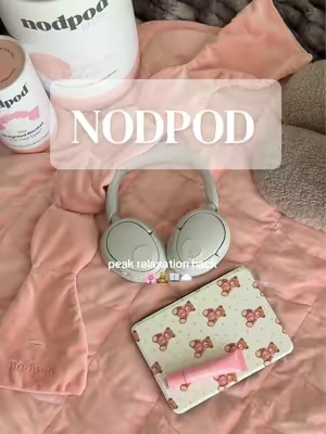 @Nodpod #nodpod #sleepmask #weightedeyemask #weightedblanket #relaxation 