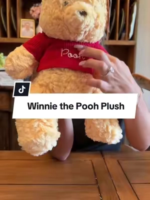 🍯💛 This adorable Winnie the Pooh plush is ready for hugs, cozy bedtimes, and making any space feel extra sweet. 🧸✨ #WinnieThePooh #DisneyFinds #giftforbaby #babyshower #CozyVibes 