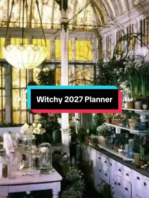 Calling all witches: the Practical Magic planner of our dreams just dropped for 2027! #witchesoftiktok #2027planner #2027 #planner #witchy 