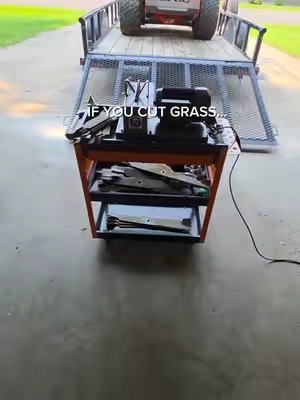 If you cut grass, sharp mower blades make a difference. This VEVOR blade sharpener saves me a ton of time and helps me keep a sharp, consistent edge without guessing on the angle. #lawncare #lawncarebusiness #landscaping #mowing #tiktokshop 