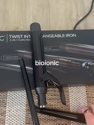 I hope someone else appreciates this as much as I do! This is going to make my life so much easier #bioionic #curlingiron 