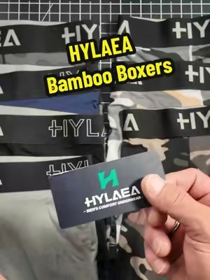 HYLAEA Men’s Bamboo Viscose Boxers are seriously comfortable! 🙌 Breathable, soft, supportive, and perfect for everyday wear. It’s honestly all I wear now! #HYLAEA #MensBoxers #BambooViscose #MensEssentials #EverydayComfort 