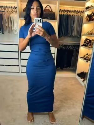 They call her #snatched @Fashion Nova #fashionova #maxidress #tiktokcreatorpicks #womesnfashion 