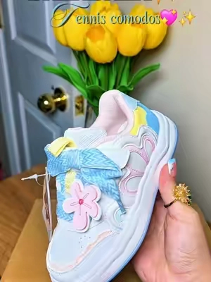 Girls' Floral Sneakers @balabalakids  #TikTokshopbacktoschool 