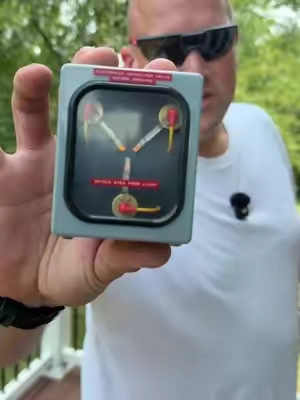This light-up Flux Capacitor brings one of the most recognizable pieces of Back to the Future right to your desk or collection. It lights up, has sound, and makes a fun display piece or gift for anyone who grew up loving the movies. #tiktokshopcreatorpicks #TikTokshopbacktoschool #BackToTheFuture #FluxCapacitor #moviecollectibles 