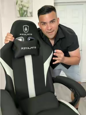 Está Esta es mi silla gamer favorita 😍 the best gaming chair #gamingchair #gamer #silla #chair #oficina 