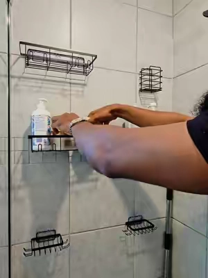#caddyrack #bathroomrackorganizer #bathroom #bathroomorganizer #soapholder 
