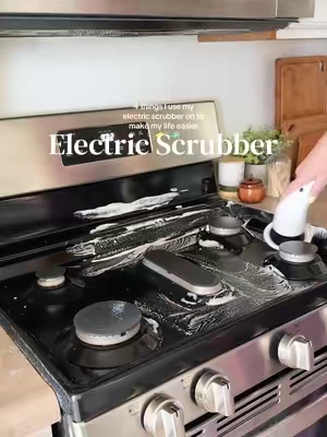 I’ll never not use my electric scrubber when I clean 🧼 🫧 #clean #CleanTok #cleanwithme #cleaningtiktok #cleaning 