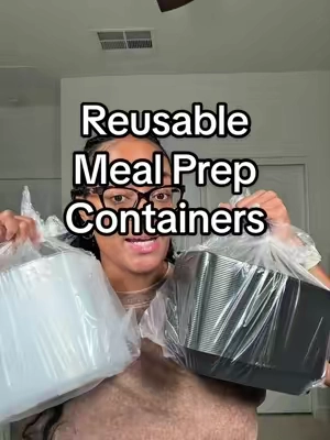 If you’re always meal prepping, packing lunches, or storing leftovers… you NEED these. #mealpreps #mealprepcontainers #foodcontainers #foodstorage #containers 