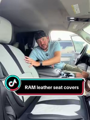 Finally a premium seat cover that isn’t thousands of dollars!! #ramseatcovers #truckseatcovers #seatcovers #tiktokshopcreatorpicks 