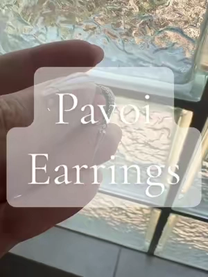 #pavoijewelry #pavoiearrings #earrings 