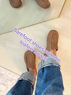 The hype around barefoot shoes to strengthen your feet is legit! And this loafer style is adorable. @HOBIBEAR SHOES OFFICIAL #barefootshoes #loafersforwomen #widefeetfriendly #casualstyle #TikTokshopbacktoschool 