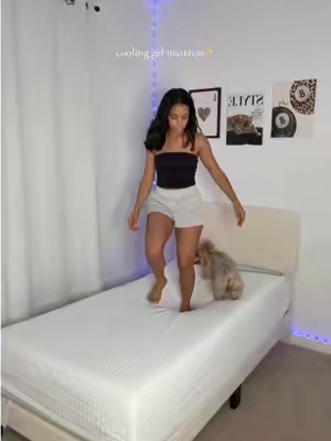 #Cooling #gel #mattress #memoryfoam 💕