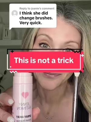 Replying to @joanie I know it’s hard to believe that Spray Away can clean makeup brushes this fast and easy … but it really, really does. 😊 #makeupbrushcleaning #makeupbrushcleaner #brushcleaning #makeupbrushes #brushcleaner 