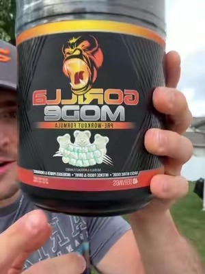 Best flavor preworkout! #gorillamode #preworkout #gorillamind #tiktokshop #tiktokshopcreatorpicks 