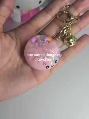 obsessed✨#dumpling #keychain #fidgettoys #squishy  