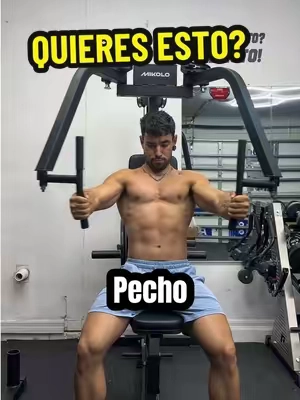 Pecho y Hombros en una Máquina #rutinaencasa #garagegym #mikolo #homegym 