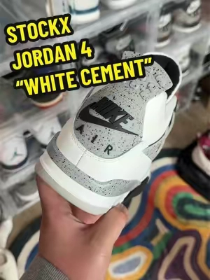 Fast and free shipping is also available! Don’t miss🔥⬆️ @StockX #jordan4 #jordanretro4 #whitecement #sneakerhead #gotitonstockx 