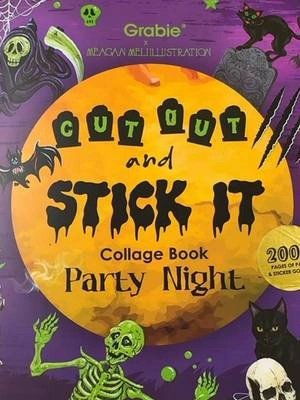 halloween crafting just got so much cuter 🎃👻 this @Grabie collage book is perfect for all your spooky season junk journaling, scrapbooking & crafting ✂️✨ #junkjournal #scrapbooking #crafting #spookyseason #halloween 