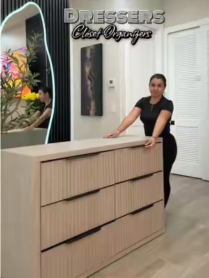 #dresser #closetorganization #drawer #mueblesdemadera #bedroomdecor @SICOTAS 