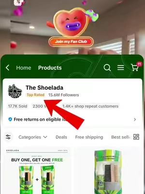 Shoelada is now top rated🤩 #shoedoc #shoelada #shoecleaner #150bucks #tiktokshop 