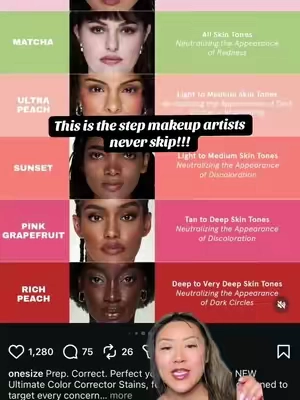 I spent years trying different concealers when I really just needed to correct the color first. Sometimes the missing step makes the biggest difference. #makeuptips #BeautyTok #onesizebeauty #tiktokshopfinds #makeuphacks 