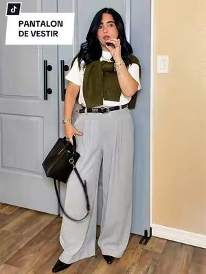 Pantalón de vestir #pantalondevestir #workpant #halara 