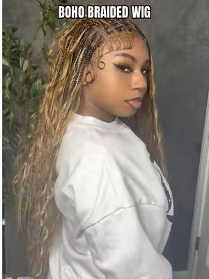WHO GONE KNOW 🤣 it’s so realistic @Supernova Hair Store #braidwig #bohobraids #braids #supernova #fyp 