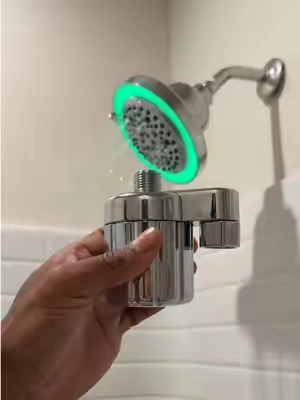 Showerhead filter #filter #showerfilter #shower #tiktokshopsummersale #homeimprovement 