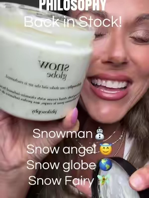 @QVC Beauty @QVC, Inc #PhilosophyCloudButter #PhilosophyHolidayScent #BackInStock #RestockedAlert #SkinHydration