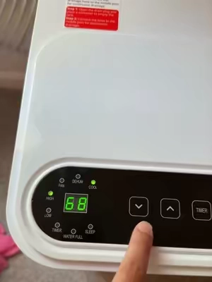 Might not have central air conditioning but I do have one of these in every room and my thermostat stays below 70 all summer long 🙌🏽🧊🥶 Can’t imagine going through these heat waves without these portable AC’s 😭✨ So easy to set up and sooooooo worth it ❄️  #portableac #airconditioner #noac #portableairconditioner #AC