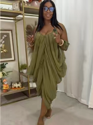 Stunningly beautiful 💃🏽#curveswithcnfidence1 #affordablefashion #sohochic #fashiontiktok 