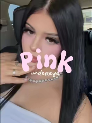 #pinkundereye #pinkpowder #pink 