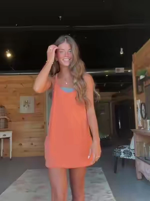 Love the orange🧡 #fyp #fypシ #summeroutfit 