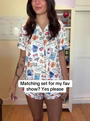 So cute#backtoschool #pajamaset #collegelife 