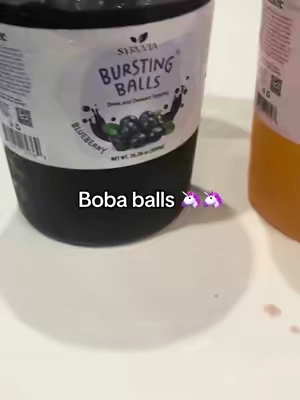 Get these bubble balls there’s no way the thing gets any views? Maybe#boba #bobaballs #food #fun #sweets 