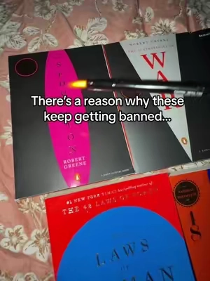 These are the most POWERFUL books you’ll EVER read. #robertgreene #psychology #thelawofattraction #BookTok #bookcollection 